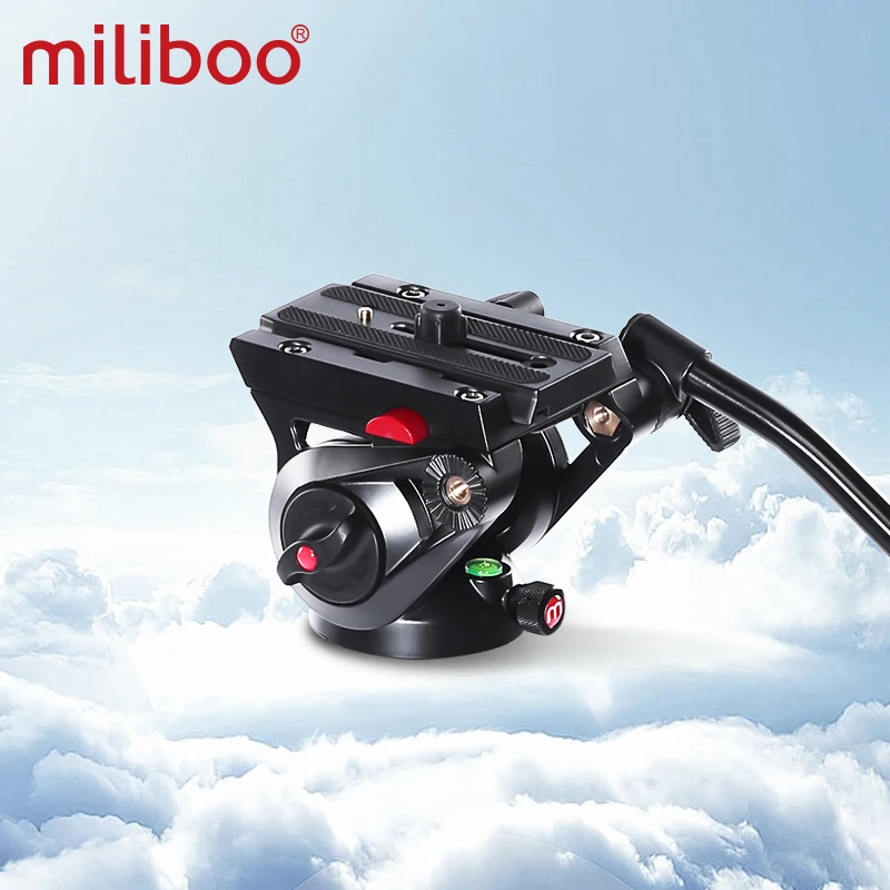  miliboo MYT801 70 mm Bowl Size Base Flat Fluid Head Ball for Camera Tripod&Monopod Stand Load 10 kg