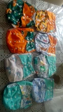 Reusable Baby Nappy Diaper-Cover Pocket-Diaper OS New-Print Hot-Sale 4pcs/Set