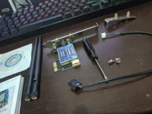 Wifi-Adapter Wi-Fi-Card PCI Dual-Band Bluetooth EDUP Express-802.11ax AX200 2974mbps