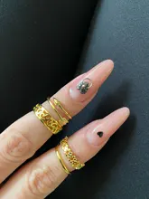 Anillo de nudillo con punta abierta para mujer y niña, joyería ajustable, para vacaciones en la playa, verano, venta al por mayor