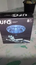 Mini helicóptero RC UFO para niños, Dron de control remoto con sensor de mano, cuadricóptero eléctrico de inducción, juguetes para niños