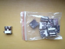 10 unids/lote USB 2,0 4Pin un tipo conector de enchufe hembra G54 2 pies de 90 grados para cargador de transmisión de datos