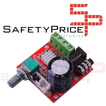 

PAM8610 mini power amplifier TDA2030 12V 10W stereo amplifier