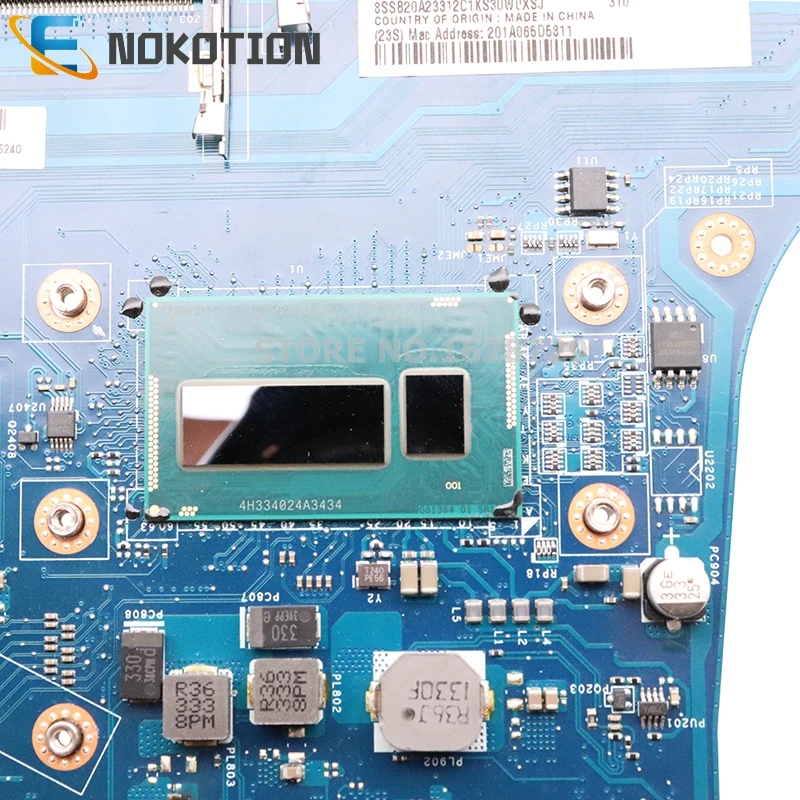 NOKOTION для Lenovo ThinkPad S540 S5 материнская плата ноутбука 00HW345 00HW347 VIUS6 LA A171P I7 4510U CPU HD 8670M