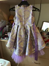 Vestido de flores con bordado vintage para niña pequeña, ropa de ceremonia con tutú, traje elegante de fiesta, vestidos de princesa para niña, moda para niño