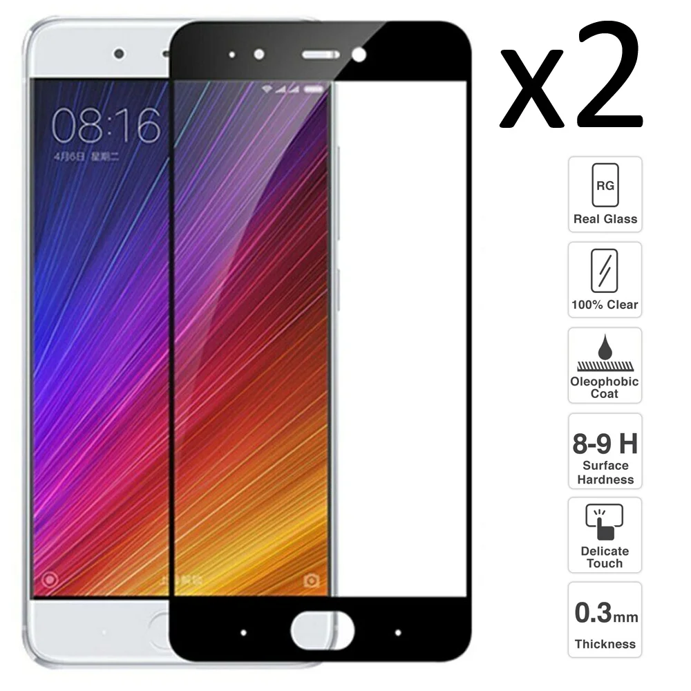 Xiaomi Mi5s набор 2 шт защита экрана закаленное стекло против царапин ультра тонкий