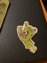 50 Uds. Con Graffiti de pegatinas de Terror, pegatinas oscuras divertidas para Estuche De Viaje, portátil, monopatín, guitarra, nevera