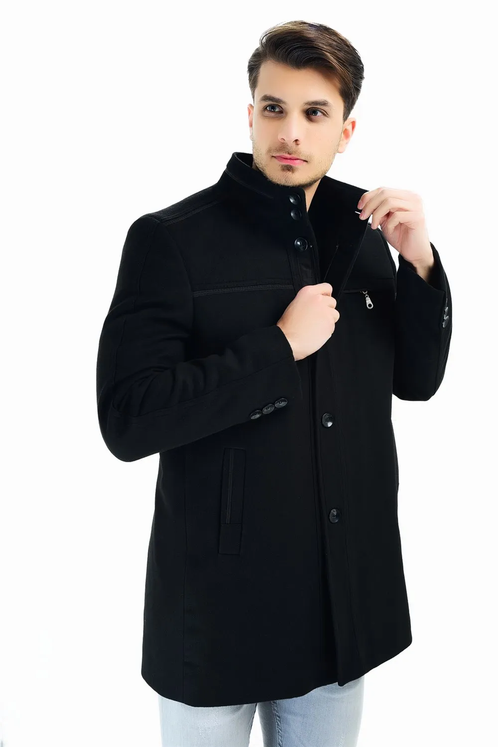 PLT8369 Пальто DEWBERRY-черный