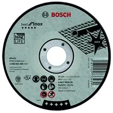 Круг отрезной BOSCH 115х2.5х22 Best for Inox(2.608.603.502