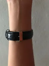Reloj cuadrado de moda para parejas, cronógrafo de cuarzo con números romanos, estilo simple, correa de cuero informal, para hombre y mujer