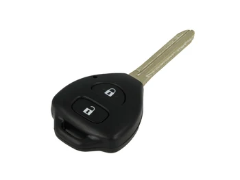 

Remote Key shell 2 buttons with blade TOY43 battery on without Transponder chip for TOYOTA LEXUS