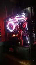 Fan Computer-Cooler Cooling-Fan Argb-Case 120mm Darkflash Dr12 Aura Sync 12cm LED Double-Halo-Pc