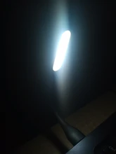 Book-Light Notebook Usb-Lamp Power-Bank LED Led-Reading Mini Portable Flexo