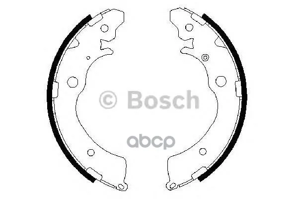 Колодки Тормозные Барабанные Bosch арт. 0986487440