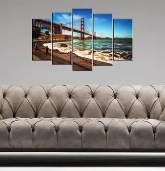 

Bridge Scenic 5 Piece Mdf Table