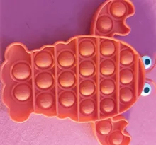 Push Bubble Popit Fidget Sensory Toys Children Special Needs Autism Stress Reliever Funny