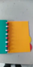 Separadores de índice coloridos de agujeros de seta A4/A5/B6, divisores de revistas, accesorios para cuadernos