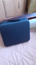 Pistola de masaje de alta frecuencia para relajación muscular, masajeador eléctrico con bolsa portátil, pistola de terapia para fitness