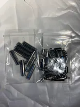 50 piezas de acero inoxidable de acero de crimpado final cuentas tapas Clip de cuero Punta doble crimpado pulsera conectores para la fabricación de la joyería encontrar