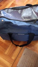 KOOKNIT tejer hilo de bolsa bolso organizador con interior divisor para lana ganchillo gancho tejer agujas de coser DIY conjunto bolsa de almacenamiento