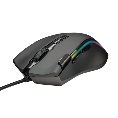 Игровая проводная мышь 21789 Trust GXT 188 LABAN RGB до 15000 dpi 5 профилей