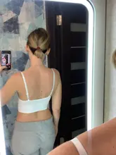 De algodón deportes Bras mujer sólido deportes sujetador de trotar gimnasio mujer deportes Bra ropa interior chica Fitness carrera Yoga Deporte Tops