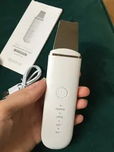 Limpiador Facial ultrasónico para el cuidado de la piel, máquina de limpieza Facial, eliminador de espinillas y acné, pala exfoliante, masajeador Facial