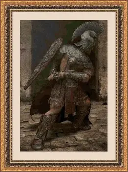 

CROSS STITCH KIT PANDATHREAD MILITARY AND BELLICOS 32912