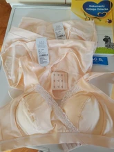 Sujetador de lactancia de encaje suave para mujeres embarazadas, ropa interior de algodón para alimentar a Bebé