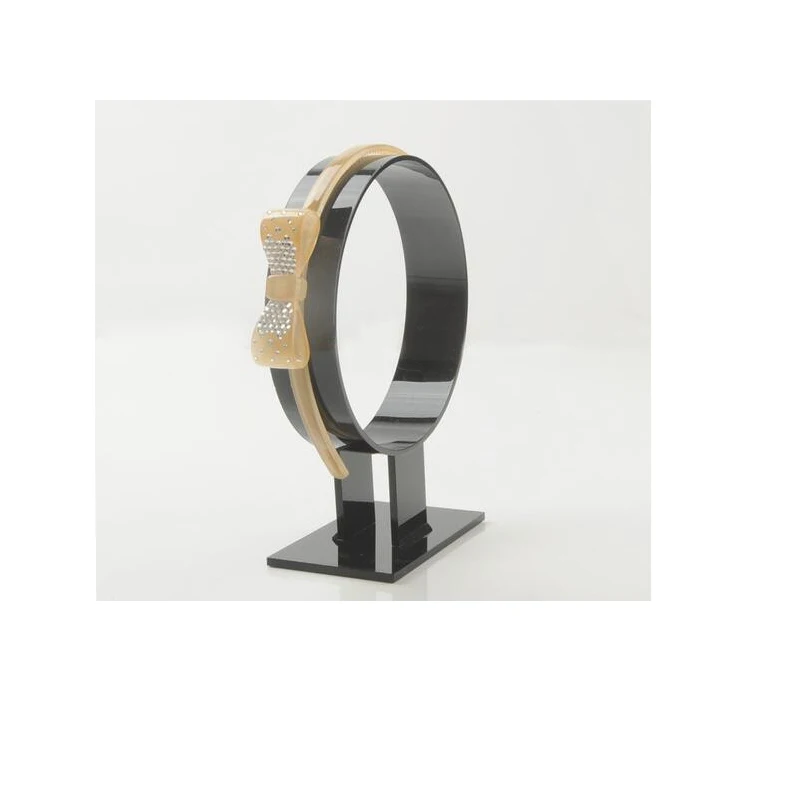 2pcs Acrylic Round Headwear storage rack hairband headband display