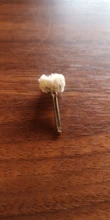 Rueda de Pulido Dental de algodón para pulir joyas, herramientas rotativas, rueda de pulido de 2,35mm, 10 Uds.