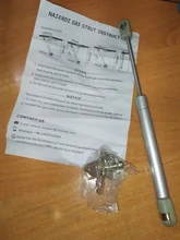 NAIERDI puntal de Gas de cobre fuerza la puerta de ascensor apoyo Gas resorte hidráulico bisagra de puerta de gabinete de cocina bisagra de armario 6kg/10kg/15kg