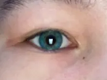 Lentillas de Color gris para ojos, lentillas de contacto de Color marrón y verde, 1 par