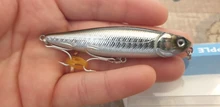 Hard Bait Walker Fishing-Lure Topwater Pencil Bass Plastic RIPPLE BLUX WTD Artificial