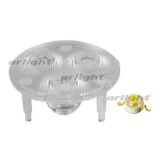 

011255 lens unit 3b45df (45 °, 3x emitter)-1 pc Arlight