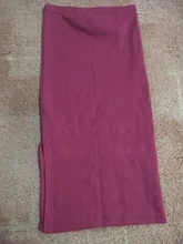 Falda ceñida para mujer, falda elástica con abertura, media pantorrilla, ajustada, de punto, Otoño e Invierno