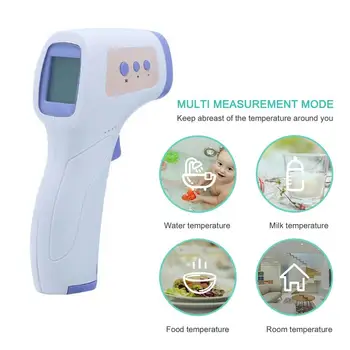 

Non-Contact Infrared Thermometer Handheld Infrared Thermometer High Precision Measures Body Temperature XX-2000