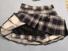 Verano de las mujeres Plaid Mini falda cintura alta Mujer Chic falda de moda de señoras de la Oficina fiesta informal en el Club corta plisada falda