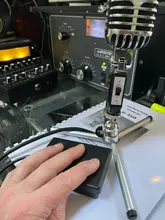 Pedal de plástico negro para máquina de tatuaje, accesorio compacto para tatuar, antideslizante