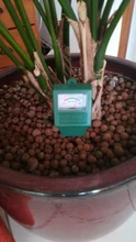 Sensor de humedad del suelo, higrómetro de humedad para jardín, granja, plantas de césped, interior y exterior (sin batería)
