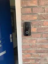 SNOSECURE-videoportero inalámbrico con WiFi, cámara de 720P, timbre de puerta, vídeo, intercomunicador con Audio bidireccional, aplicación XSH, visión nocturna infrarroja
