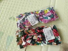 2 unids/set mamá y bebé madre bebé turbante de la hija de mamá de conejo diadema para orejas impresión Floral padre-hijo accesorios para el cabello