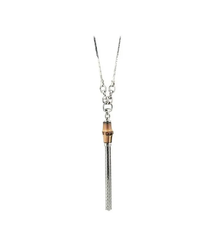 GUCCI ожерелье BAMBOO SILVER 240373 J8H80