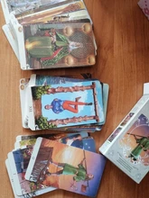 Tarjetas de Tarot para fiesta de entretenimiento, guía mística, adivinación, soporte de juego de mesa, venta al por mayor, 78 hojas/caja