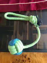 Toy Rope Dog-Toys Pet-Puppy Bite-Resistant Dogs Teeth-Cleaning Interactive Chien Chew-Ball