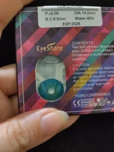 AMARA-lentillas de colores para Cosplay de NEW York PRO, 1 par