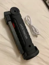 Flashlight-Torch Hanging-Hook-Lamp Work-Light Usb Rechargeable Magnetic Portable Outdoor Camping