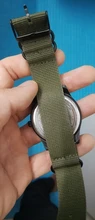 Air Force-reloj con correa de nailon para hombre, cronógrafo deportivo de cuarzo con pantalla de 24H para exteriores