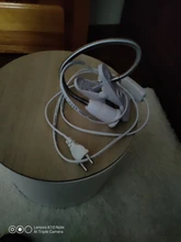 Light-Socket Base Desk-Lamp-Holder Gooseneck Clip-On-Cable Us-Plug On-Off-Switch Flexible