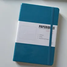 Cuaderno de tapa dura A5 Bullet, Agenda Retro de 188 páginas, 100gsm, 5,7x8,2 pulgadas, Color caramelo, Bloc de notas, Agenda